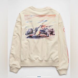 American Eagle Women’s Oracle Red Bull Racing Relaxed Crew Neck Sweatshirt S